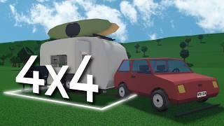 4X4 BUILD BATTLE in BLOXBURG with Frenchrxses and Anix [upl. by Aibun]