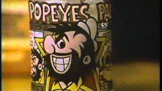 Popeyes Chicken commercial 1979 [upl. by Arehs584]