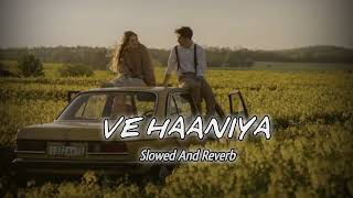 Ve Haaniya Ve Dil Jaaniya Slowed And Reverb  Danny  Lofi 🎧 slowedandreverb [upl. by Kcirred714]