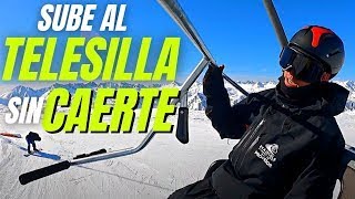 Cómo SOBREVIVIR al TELESILLA en SNOWBOARD  Snowboard para Principiantes [upl. by Paresh]