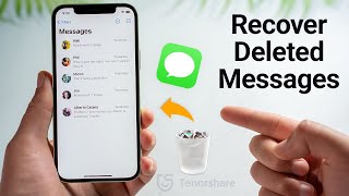 How to Recover Deleted Messages on iPhone [upl. by Uohk]