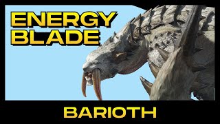 Energy Blade in Charge Blade vs Barioth in Monster Hunter Rise Sunbreak [upl. by Ramat]