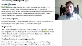 Types of Proposal  Business Proposal  Research Proposal [upl. by Coffin]