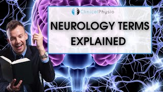 Neurology Terminology Explained  Perfect for learning and revision [upl. by Phyllis]