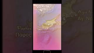 Limassol Salt Lake Cyprusshortsvideo map loction world [upl. by Neal]