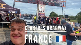 I visited France and checked out Drag Racing at Clastres Dragway [upl. by Ferrigno]