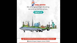 Flight ticket booking Best offer price available our agency [upl. by Siramaj]