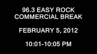 963 Easy Rock Commercial Break 19 [upl. by Desdamonna]