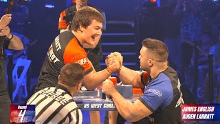 AUDEN LARRATT VS JAMES ENGLISH East vs West Challenger Series [upl. by Cornwall]