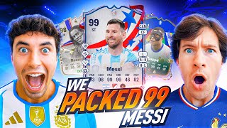 GREATEST FC24 PACK OPENING EVER 99 MESSI [upl. by Ainer]