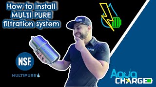 How to install MultiPure filtration system with Enagic Technology [upl. by Odrawde]