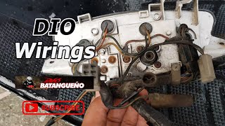 Honda Dio Wiring Motorcycle wiring AC Cdi [upl. by Tiffy]