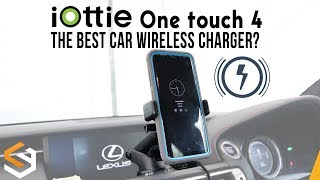 Iottie One Touch 4 Review Best Car Wireless Charger [upl. by Oiredised224]