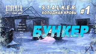 Начало Бункер  Прохождение STALKER Холодная Кровь  Часть 1 [upl. by Krause861]