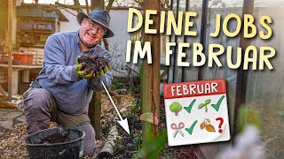 Diese Gartenarbeiten solltest du im Februar erledigen 🌱 [upl. by Alf424]