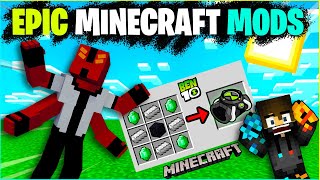 Minecraft Most Epic And Crazy Mods 🔥 Minecraft Hindi [upl. by Aikemet]