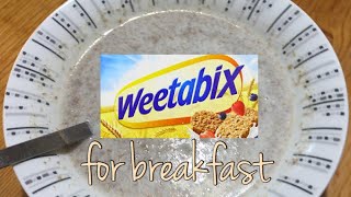 Weetabix For Our Breakfast  Popular Breakfast In United Kingdom [upl. by Harimas]