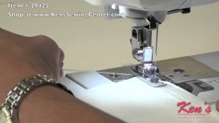 How to use the Brother Picot Sewing Machine Foot [upl. by Amathiste]