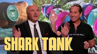 Things Get Awkward in The Tank With Surf Band Pro  Shark Tank US  Shark Tank Global [upl. by Othe]