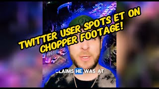 ET Spotted on Chopper Surveillance Footage From Bayside Mall by Twitter User For Ent Purposes fyp [upl. by Aicelef]