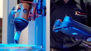 Robotic Deburring Tools in Automated Wheel Deburring [upl. by Nodnorb]