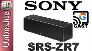 Sony SRSZR7 WiFi Chromecast speaker home automated audio first impressions [upl. by Llemmart848]