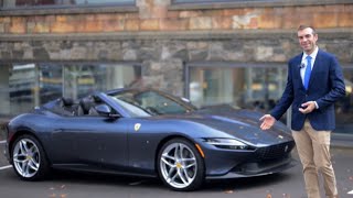 Ferrari Roma Spider  Walkaround and Drive [upl. by Tehc]