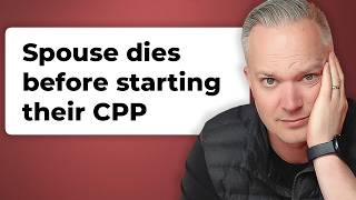 Delaying CPP To 70 What Happens If One Spouse Dies Before Starting [upl. by Lemuel]