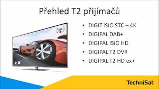 DVB T2 set top boxy TechniSat Podrobný přehled [upl. by Cawley517]