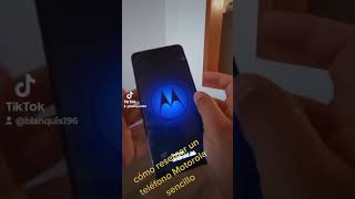 resetear un teléfono Motorola sencillo de hacer [upl. by Noreg711]