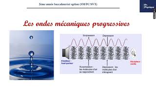 2ème Bac PCSMSVTLes ondes mécaniques partie 1 [upl. by Delwin]