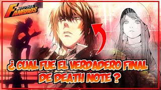 🔔EL VERDADERO FINAL DE DEATH NOTE SEGÚN EL MANGA FAN BROS [upl. by Nimaynib]