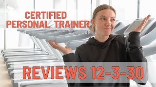 PERSONAL TRAINER REVIEWS 12330  Lauren Giraldos Treadmill Workout [upl. by Niram]