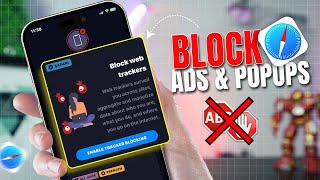 How To Block Ads amp PopUps on iPhone Using Safari  Turn on Ad Blocker on Safari Browser [upl. by Atilrak144]