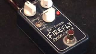 NOC3 Effects FIREFLY OVERDRIVE guitar effects pedal demo with SG amp Blues Jr amp [upl. by Pricilla77]