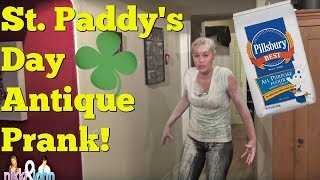 ST PADDYS DAY ANTIQUE PRANK  Top Girlfriend and Boyfriend Pranks [upl. by Deyas]