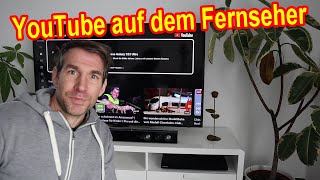 YouTube auf dem Fernseher nutzen Youtube über Smart TV abspielen [upl. by Matusow]