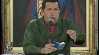 Chávez quotEl socialismo destruye al ser humanoquot [upl. by Mlohsihc435]