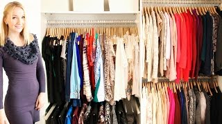 8 Tipps zum KLEIDERSCHRANK AUSMISTEN amp ORGANISIEREN [upl. by Basset]