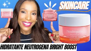 HIDRATANTE FACIAL NEUTROGENA  NEUTROGENA ANTISSINAIS BRIGHT BOOSTNEUTROGENA [upl. by Ellahcim]