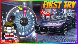 NEW HOW TO WIN THE PODIUM CAR EVERY SINGLE TIME IN GTA 5 ONLINE 2024 PODIUM WHEEL GLITCH [upl. by Atekin]