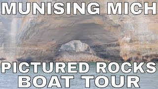 Pictured Rocks Boat Tour Munising Michigan [upl. by Nyladam]