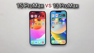 iphone 15 ProMax vs iphone 13 ProMax speed test [upl. by Larisa]