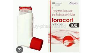 Foracort Inhaler 100 Formoterol Fumarate and Budesonide Inhaler [upl. by Teriann]