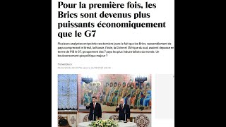 DISSERTATION DE GÉOPOLITIQUE  ENTRE LES BRICS ET LE G7  QUE PRÉFÈRE LHUMANITÉ CONTEMPORAINE [upl. by Sitruk301]