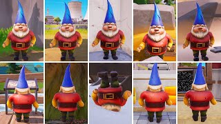 Fortnite All Hidden Gnomes Location Guide  Find The Hidden Gnomes Secret Quest [upl. by Acinorahs404]