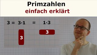 Primzahlen  einfach erklärt [upl. by Yenttirb]