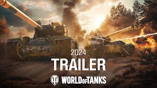 World of Tanks  Trailer 2024 [upl. by Souza]