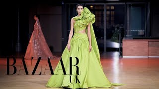 Best of the haute couture fashion shows springsummer 2022  Bazaar UK [upl. by Bartlett]