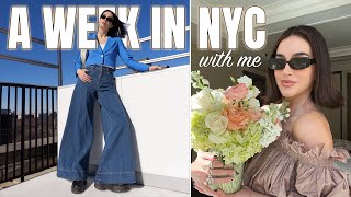 BTS of New York Fashion Week Valentine’s Day alone and more 🏙️ [upl. by Stanleigh]